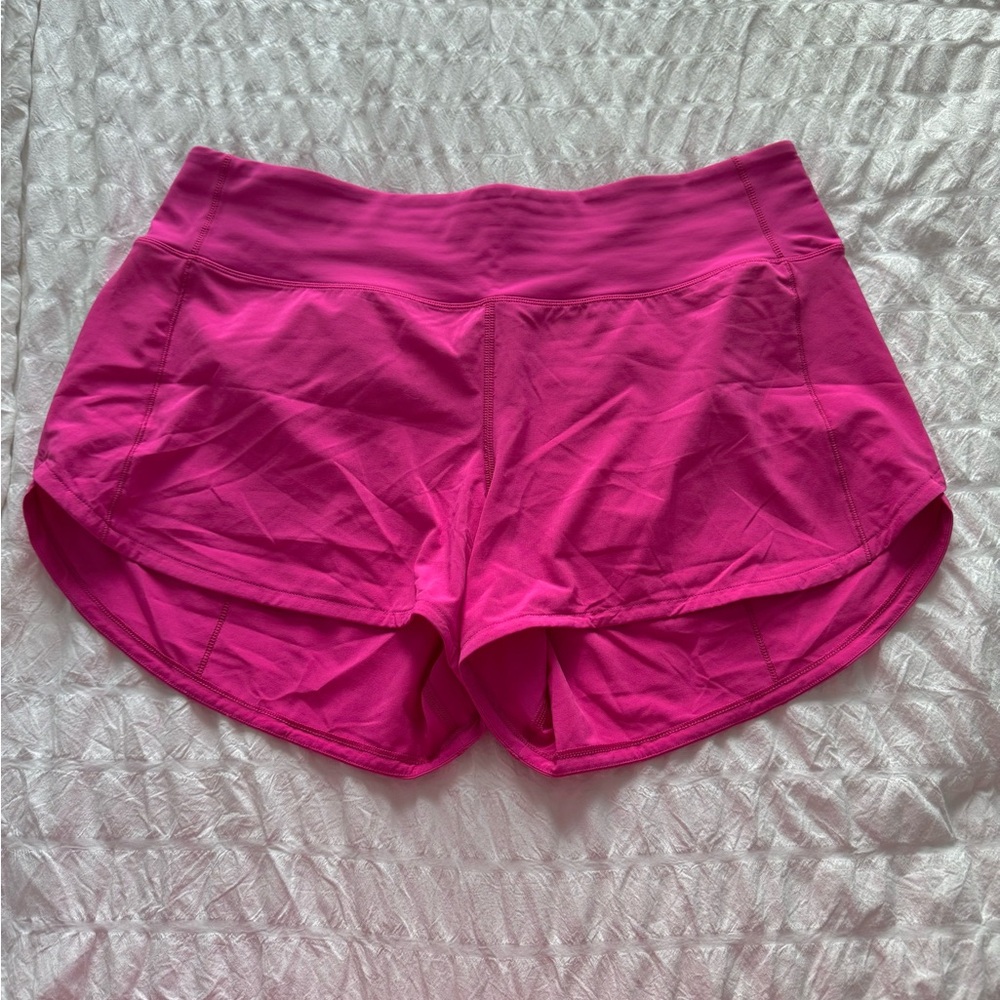Lululemon Speed Up Shorts Sonic Pink 4”